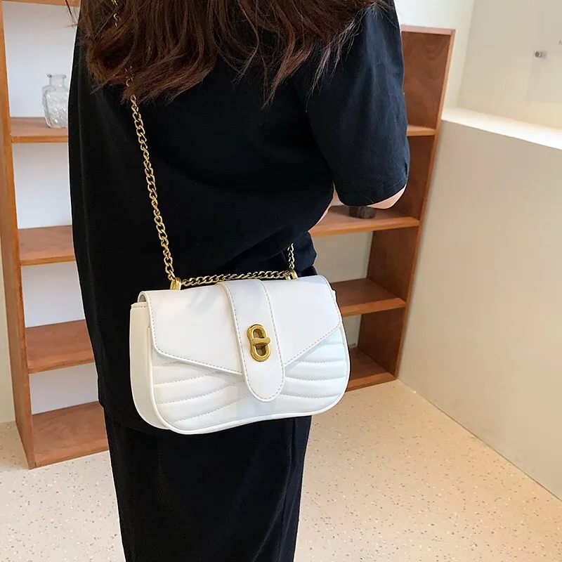 Luxury Band Design Handbag and Purse Shoulder Crossbody Bag Women 2022 New Satchels Totes Fashion Messenger Bag High Quality