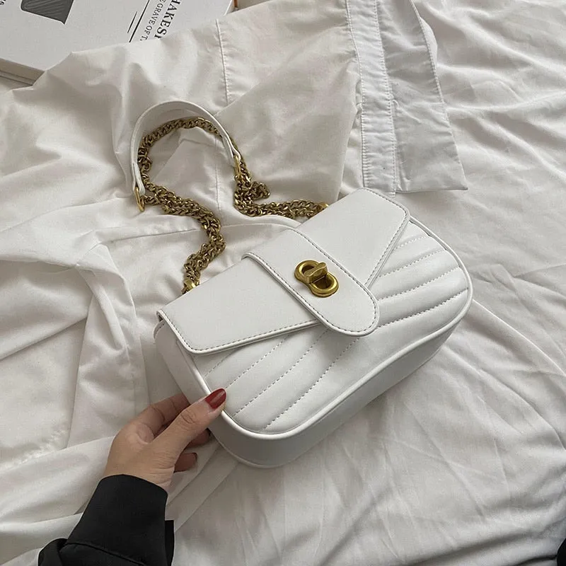 Luxury Band Design Handbag and Purse Shoulder Crossbody Bag Women 2022 New Satchels Totes Fashion Messenger Bag High Quality