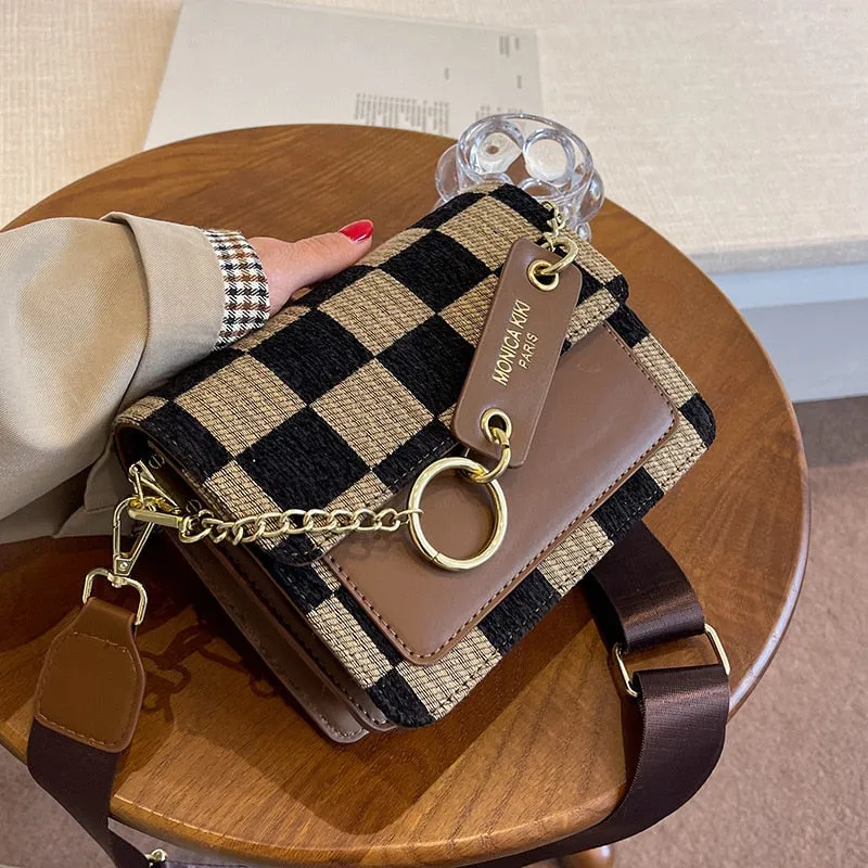 Luxury Brand Designer Flap Purses Handbags Women Shouler Crossbody Bags 2022 New Fashion Chain Messenger Totes High Quality