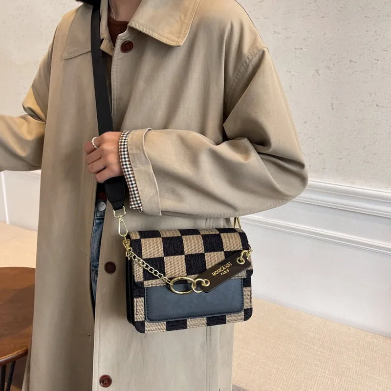 Luxury Brand Designer Flap Purses Handbags Women Shouler Crossbody Bags 2022 New Fashion Chain Messenger Totes High Quality