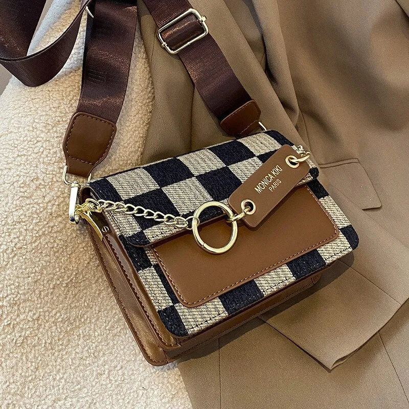 Luxury Brand Designer Flap Purses Handbags Women Shouler Crossbody Bags 2022 New Fashion Chain Messenger Totes High Quality