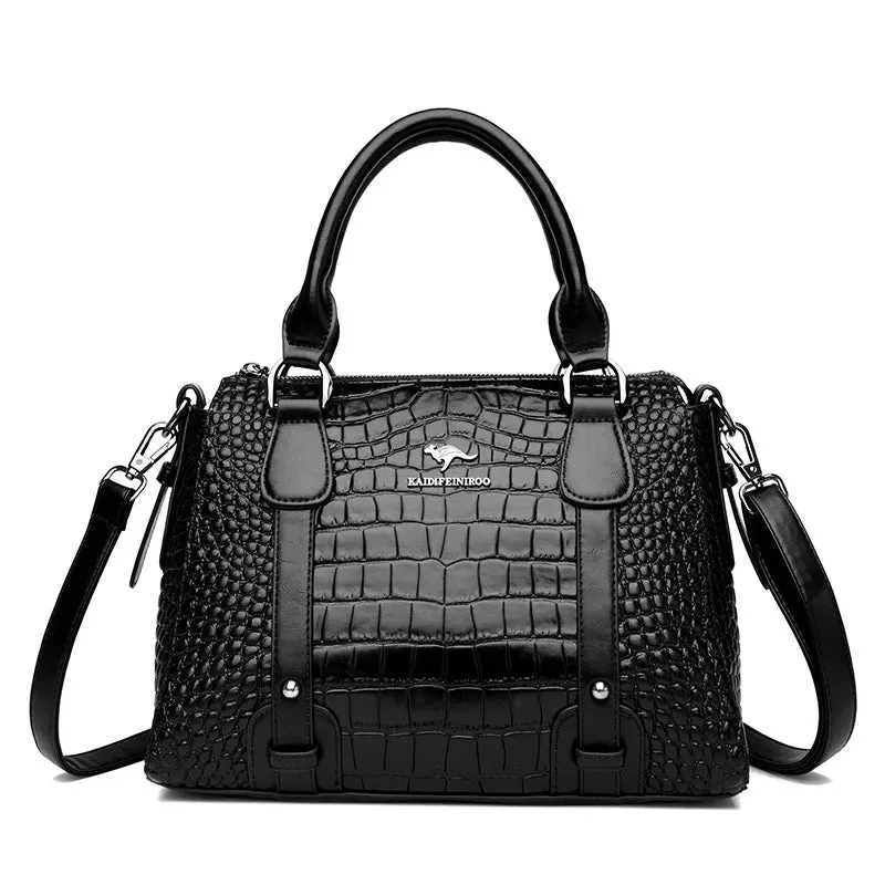 Luxury Designer Handbag Brand High Quality Soft Leather Shoulder Crossbody Bag for Women Bag Large Capacity Leisure Handbag 2023