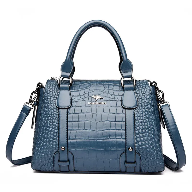 Luxury Designer Handbag Brand High Quality Soft Leather Shoulder Crossbody Bag for Women Bag Large Capacity Leisure Handbag 2023