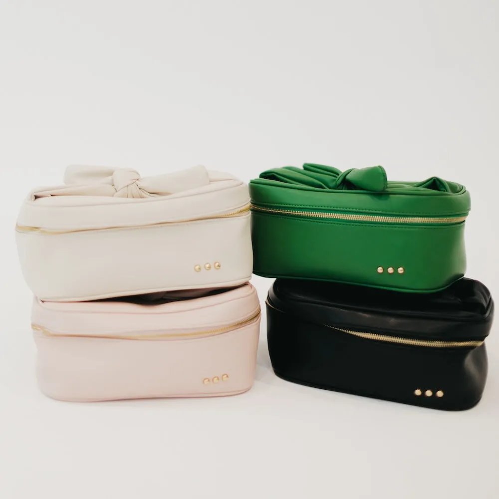 Madelyn Bow Makeup Bag **PINK FRIDAY PREORDER