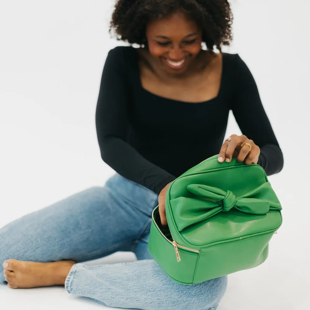 Madelyn Bow Makeup Bag **PINK FRIDAY PREORDER