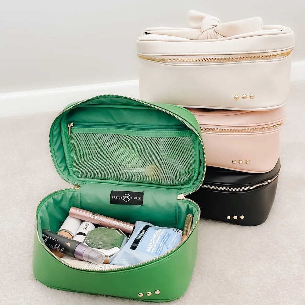 Madelyn Bow Makeup Bag **PINK FRIDAY PREORDER