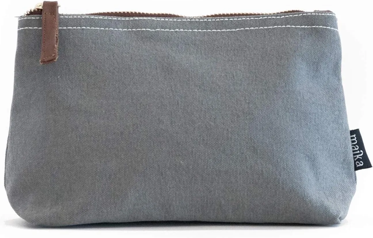 MAIKA Recycled Canvas Travel Pouch