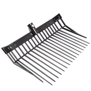 Manure Fork Replacement Head- Black