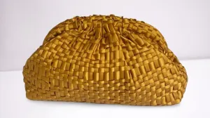 Maria La Rosa Bag - Gold