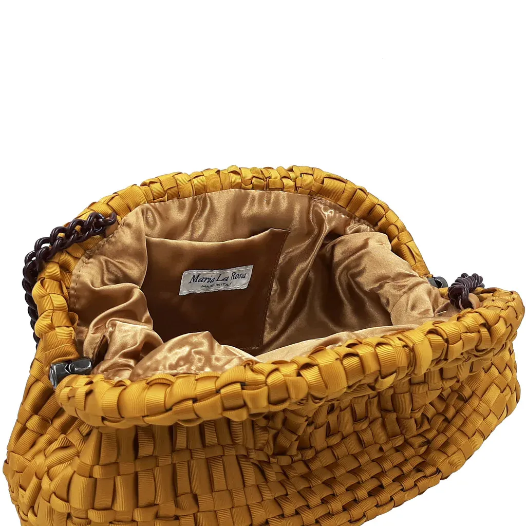 Maria La Rosa Bag - Gold