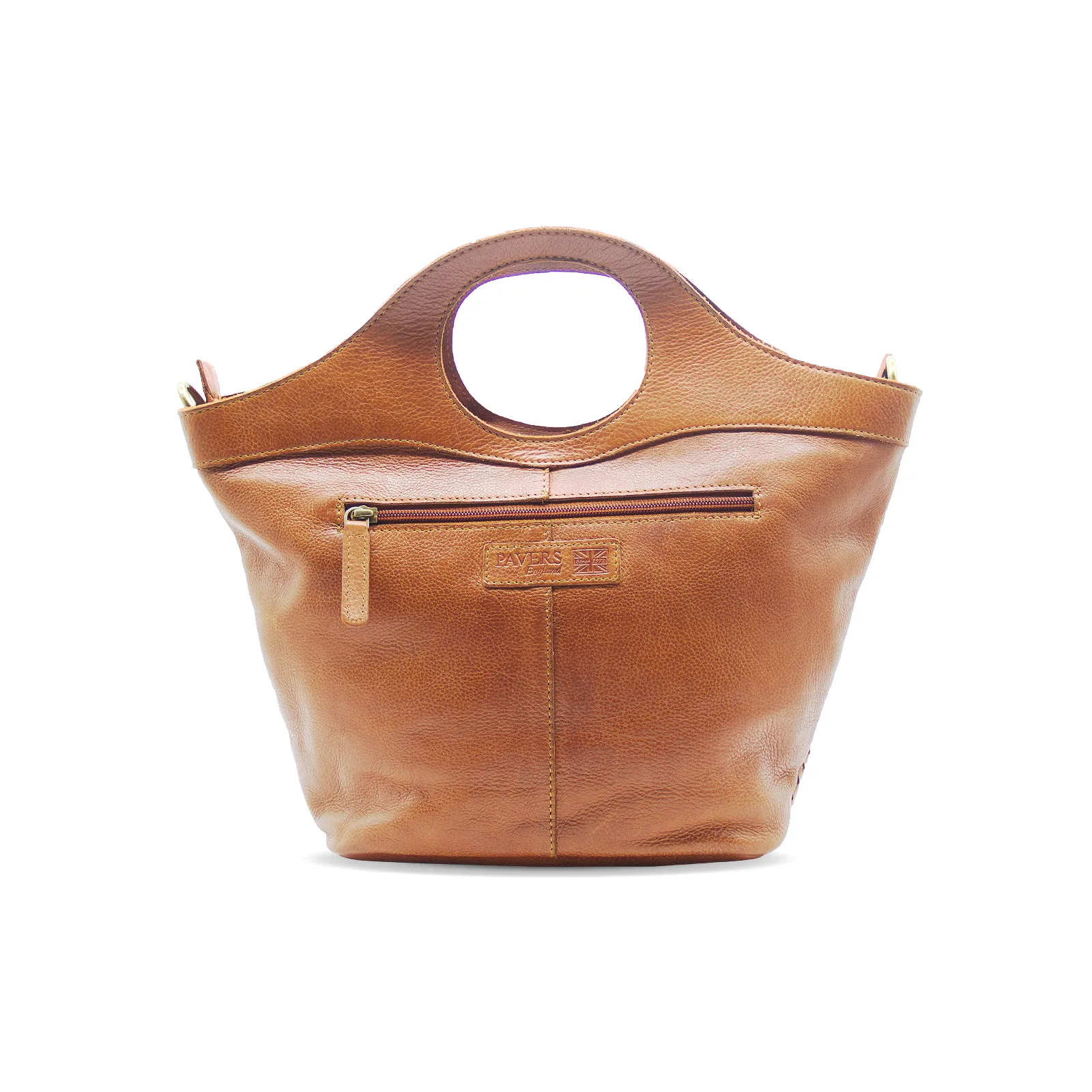 Marise Leather Braided Weave Tote Bag