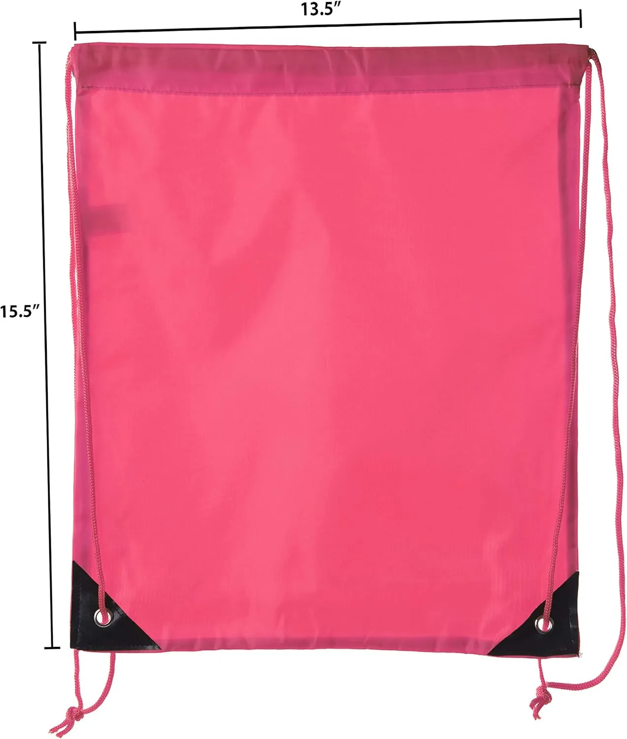 Mato & Hash Drawstring Bulk Bags Cinch Sacks Backpack Pull String Bags | 15 Colors | 1PK-100PK Available