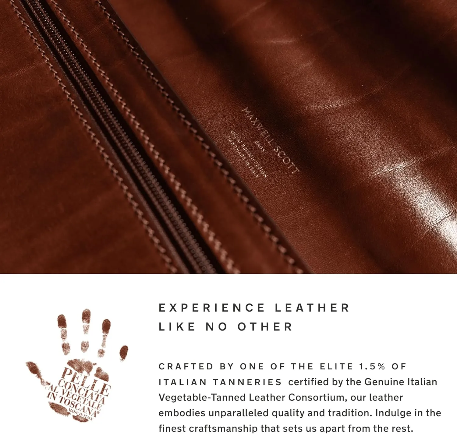 Maxwell Scott - Mens Luxury Leather Executive Lawyer Briefcase - 2 Section Top Handle - Handmade in Italy - The Basilio