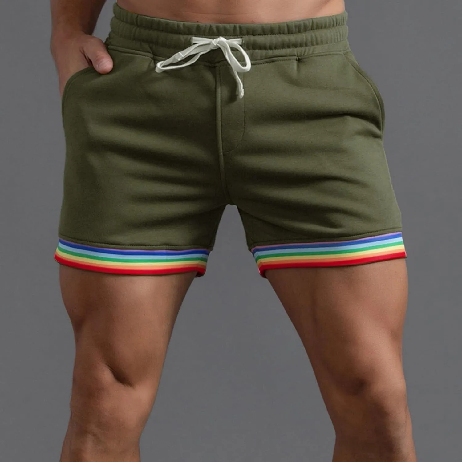 Mens Board Shorts Plain Beach Dry Men's Pants Pants Workout Shorts Quarter Loose Men's Swimwear Hawaii Beach Shorts