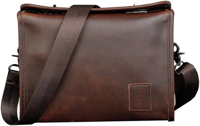 Men's Shoulder Bags Summer Men's Korean Style Fashion Business Casual Pu Leather Bag 10 Inch Shoulder Crossbody Office Notebook