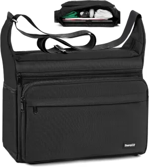Messenger Bag for Men,Small Canvas Crossbody Bag Teen School Satchel Women Travel Shoulder Purse