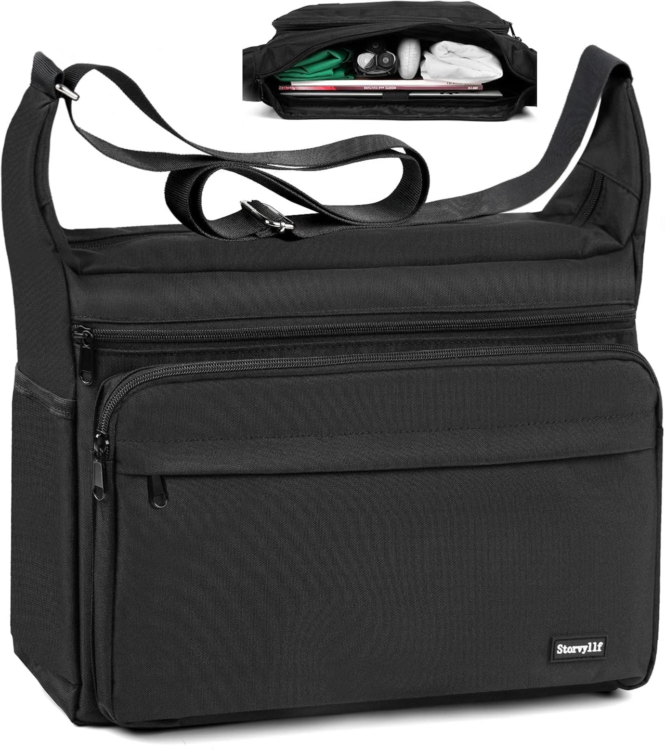 Messenger Bag for Men,Small Canvas Crossbody Bag Teen School Satchel Women Travel Shoulder Purse