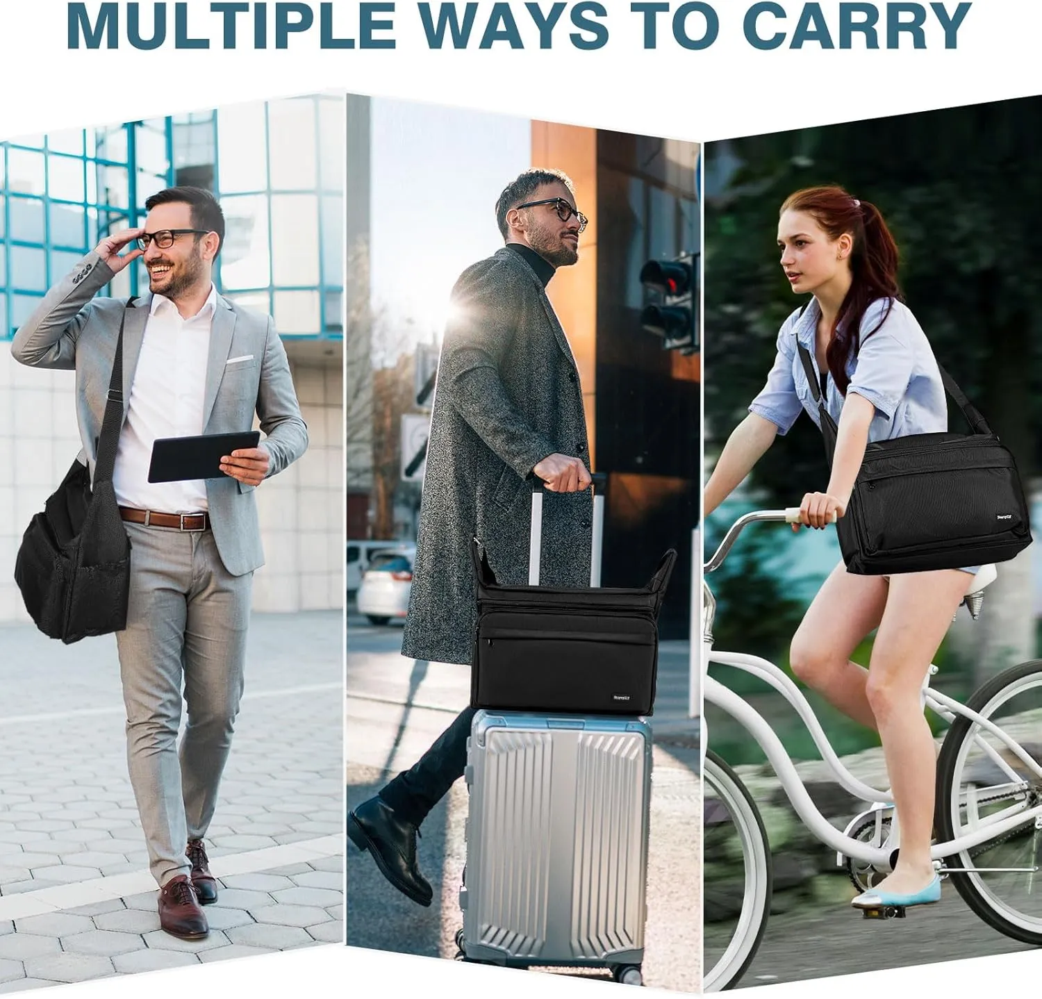 Messenger Bag for Men,Small Canvas Crossbody Bag Teen School Satchel Women Travel Shoulder Purse