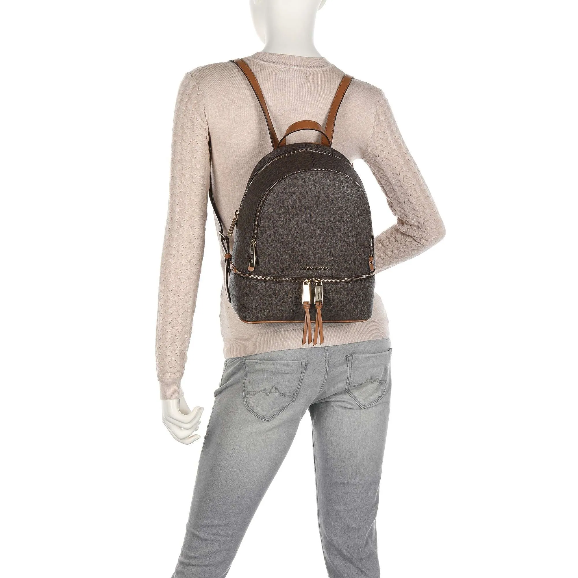 M.I.C.H.A.E.L K.O.R.S Rhea Zip Backpack Bag