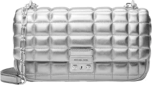 Michael Kors Tribeca Large Quilted Convertible Chain Shoulder Bag
