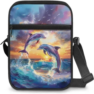 Mini Crossbody Bags Small Shoulder Messenger Bag Purse Cellphone Pouch for Men Women Kids