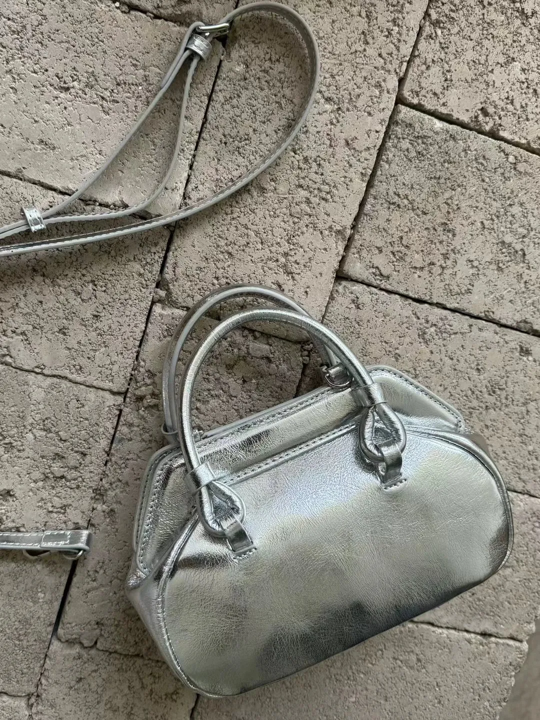 Mini Glossy Handbag
