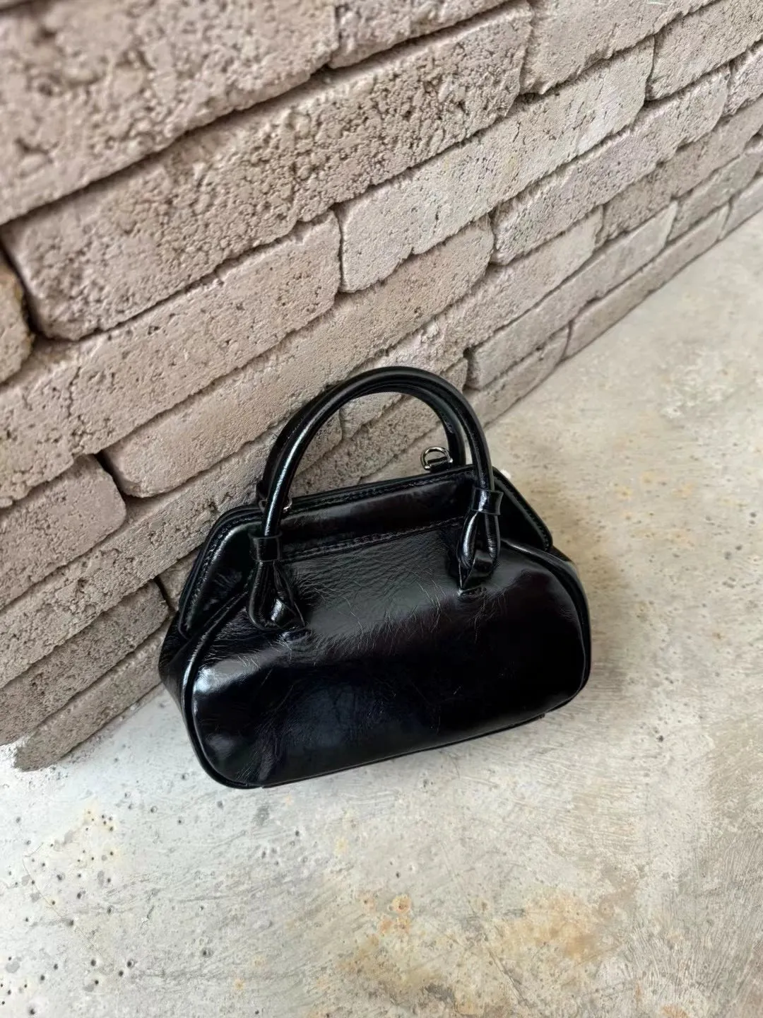 Mini Glossy Handbag