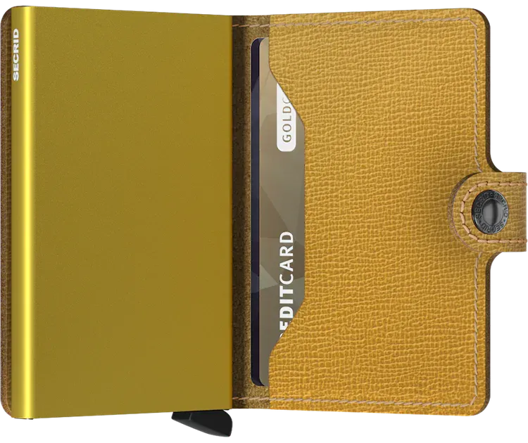 Miniwallet Crisple Ochre, by Secrids