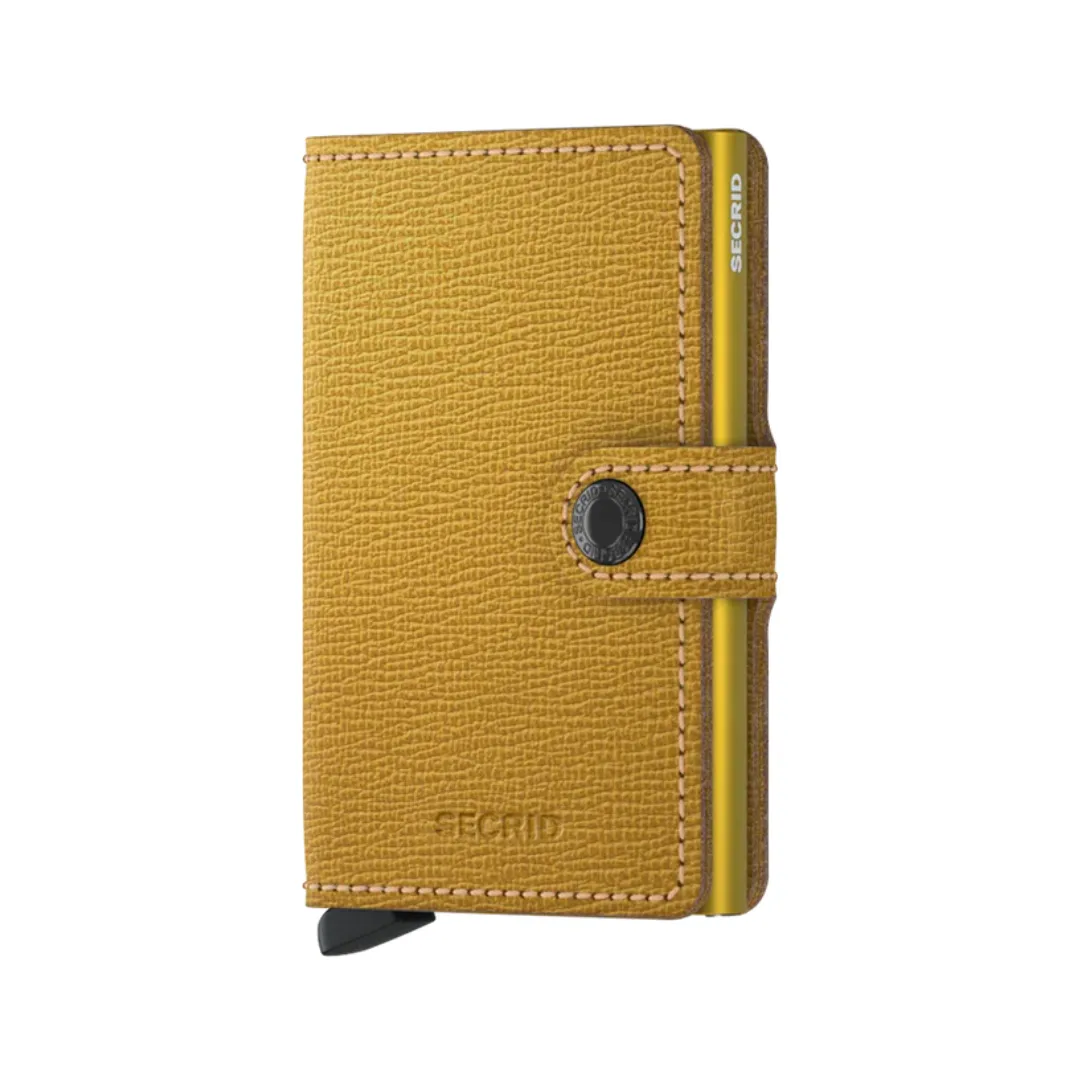 Miniwallet Crisple Ochre, by Secrids