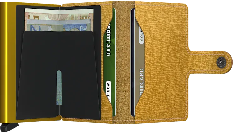 Miniwallet Crisple Ochre, by Secrids