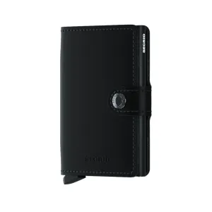 Miniwallet Matte Black, by Secrids