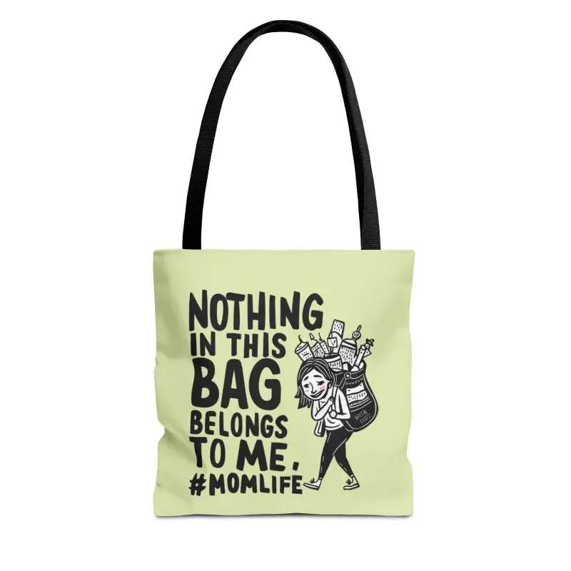 Mom Life Aop Tote Bag for Everyday Style