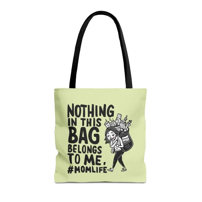 Mom Life Aop Tote Bag for Everyday Style