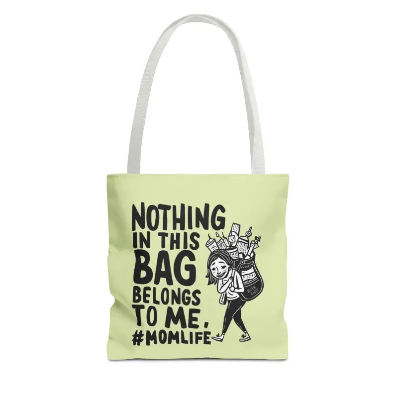 Mom Life Aop Tote Bag for Everyday Style