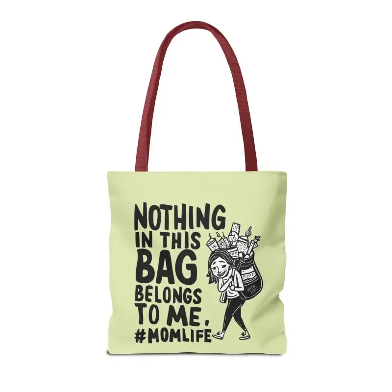 Mom Life Aop Tote Bag for Everyday Style