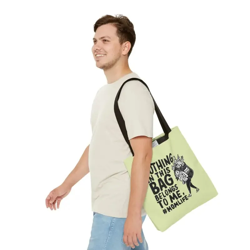 Mom Life Aop Tote Bag for Everyday Style