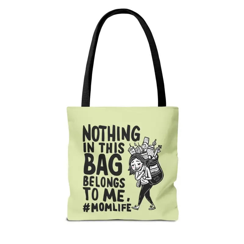Mom Life Aop Tote Bag for Everyday Style