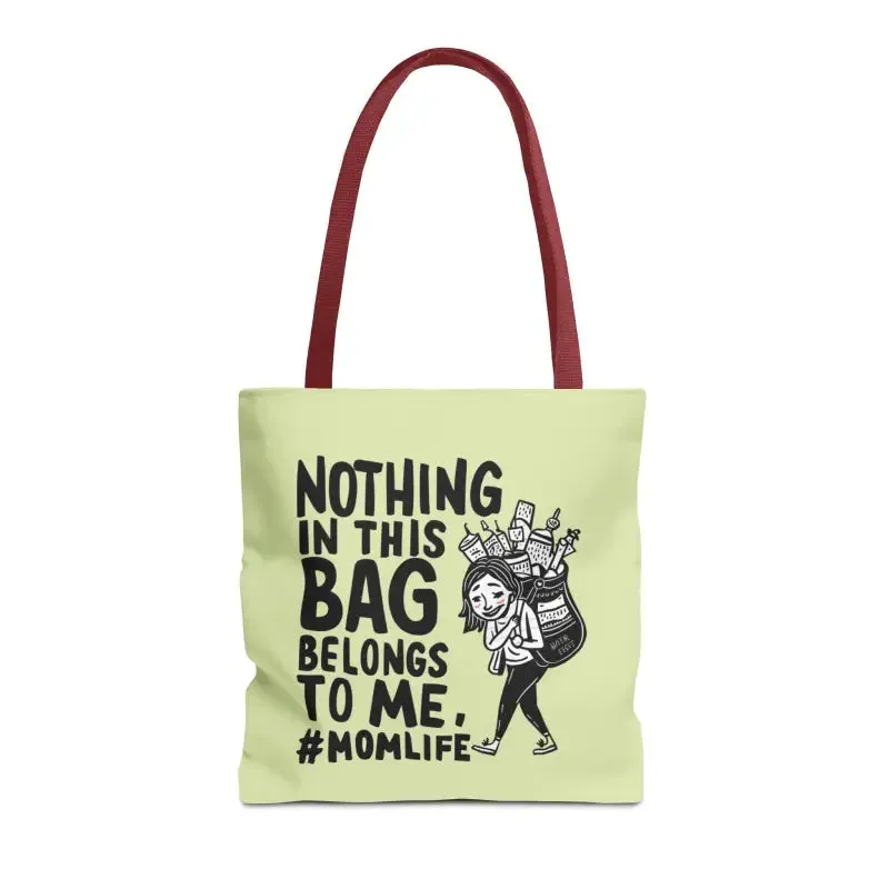 Mom Life Aop Tote Bag for Everyday Style