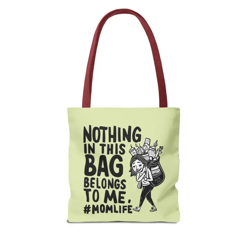 Mom Life Aop Tote Bag for Everyday Style