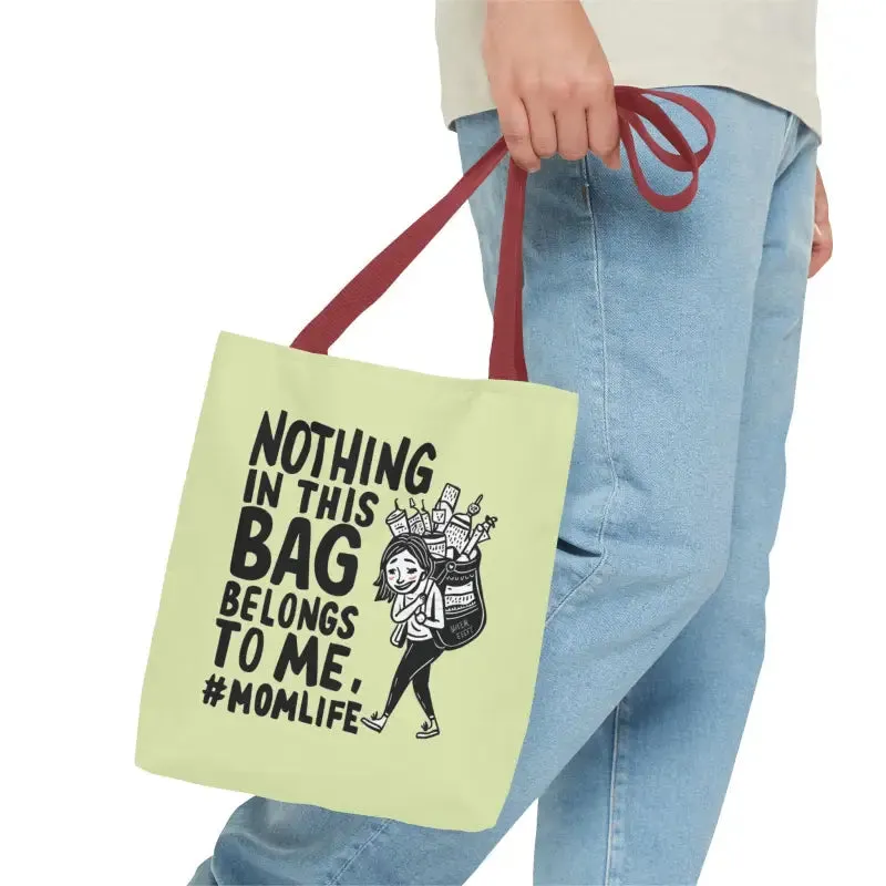 Mom Life Aop Tote Bag for Everyday Style
