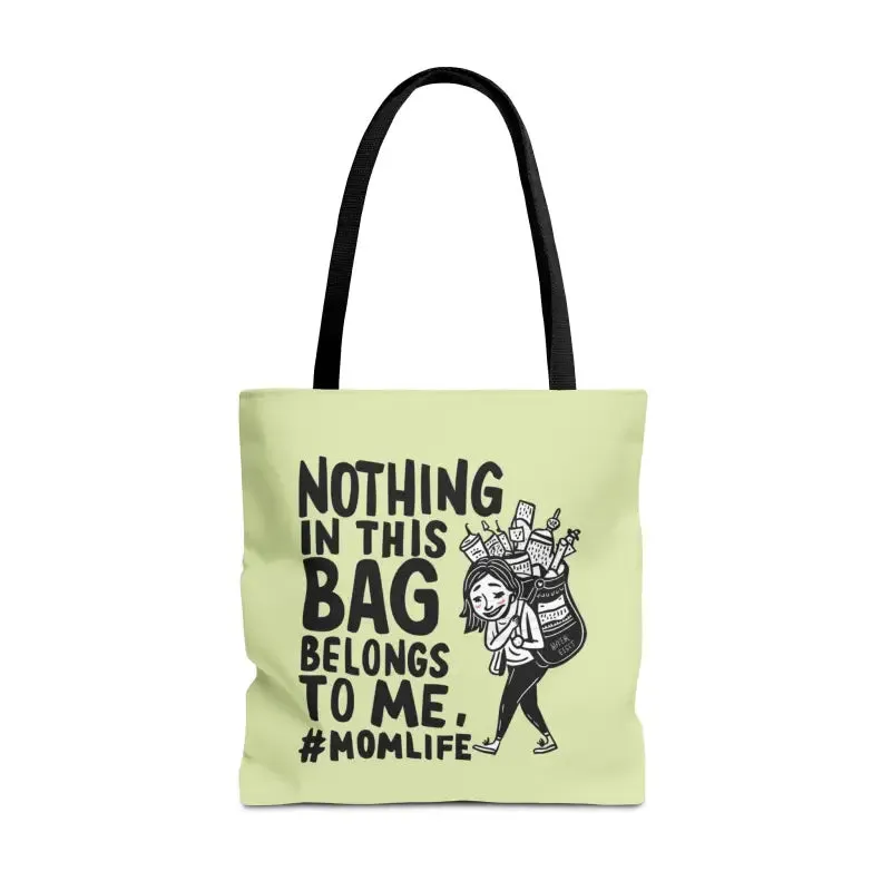 Mom Life Aop Tote Bag for Everyday Style
