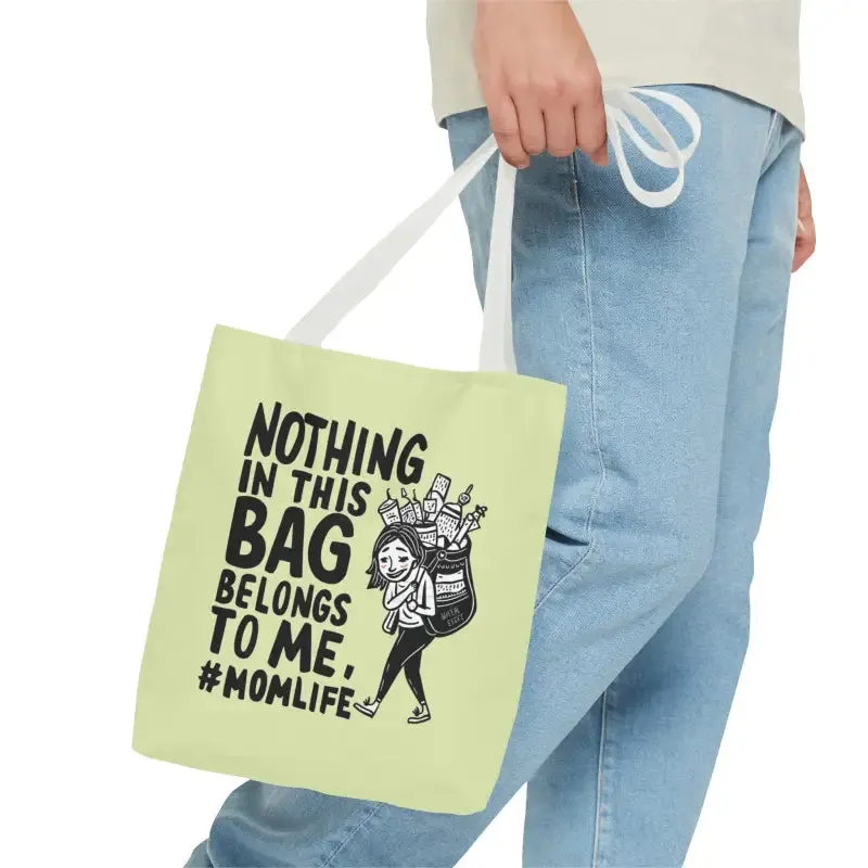 Mom Life Aop Tote Bag for Everyday Style