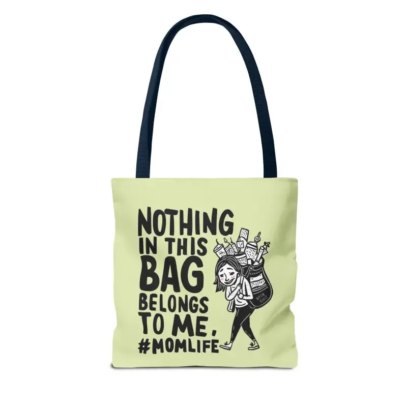 Mom Life Aop Tote Bag for Everyday Style