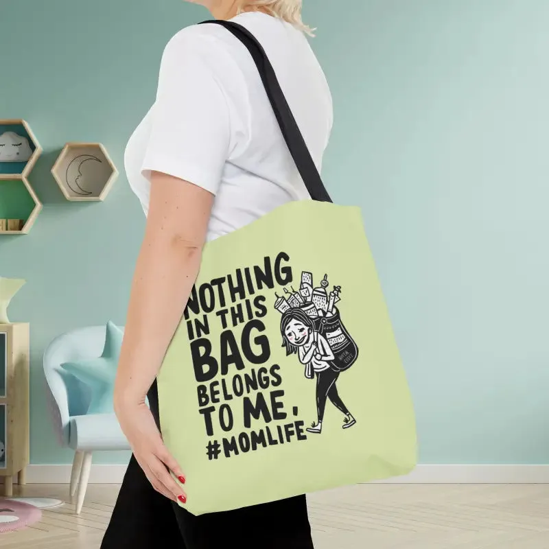 Mom Life Aop Tote Bag for Everyday Style