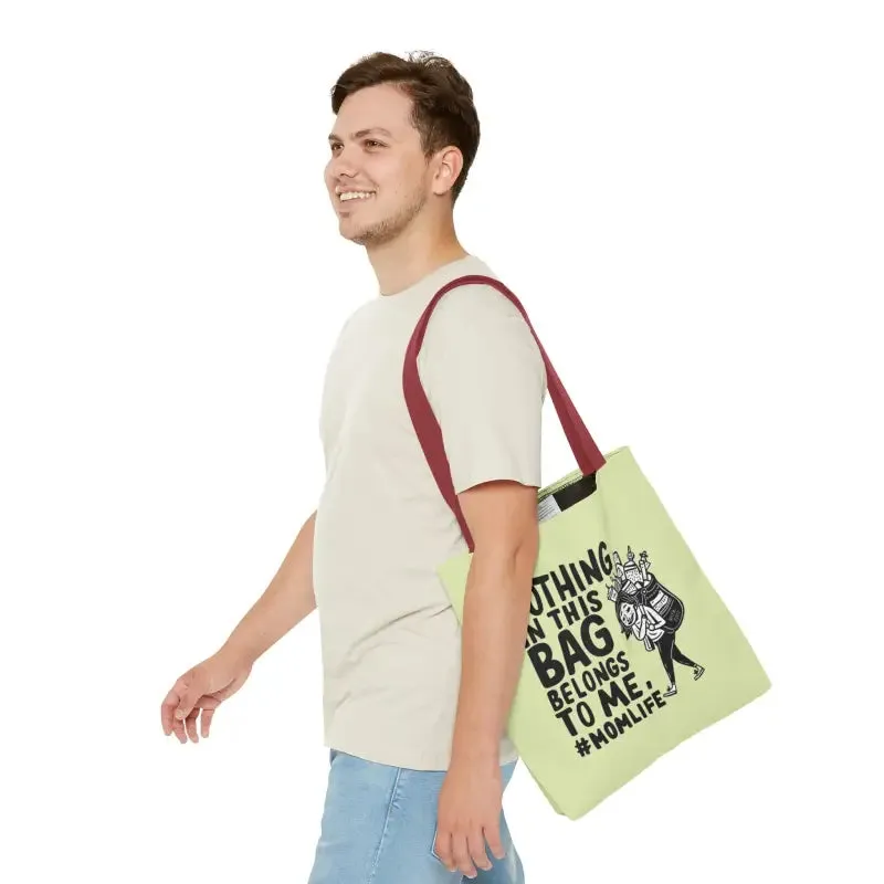 Mom Life Aop Tote Bag for Everyday Style