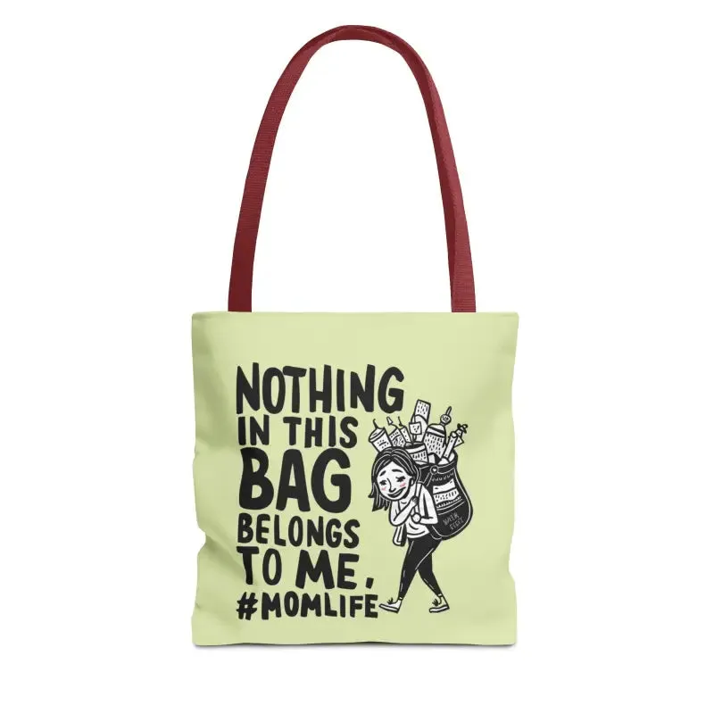 Mom Life Aop Tote Bag for Everyday Style
