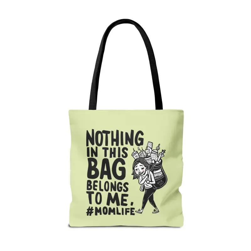 Mom Life Aop Tote Bag for Everyday Style