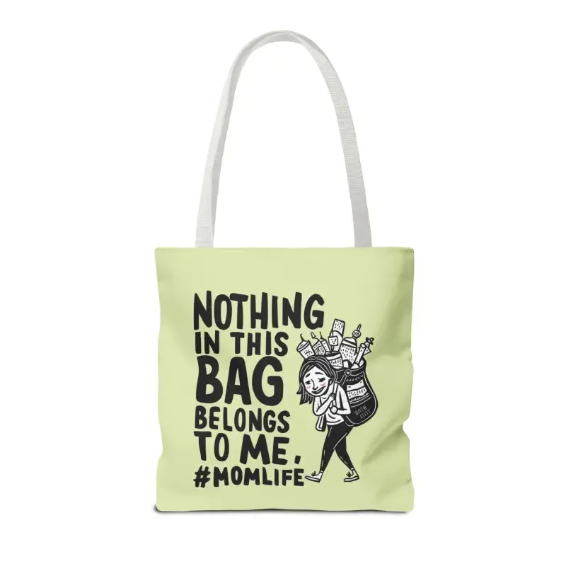 Mom Life Aop Tote Bag for Everyday Style
