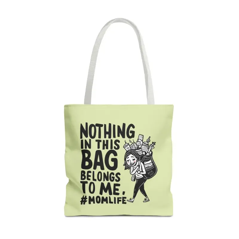 Mom Life Aop Tote Bag for Everyday Style