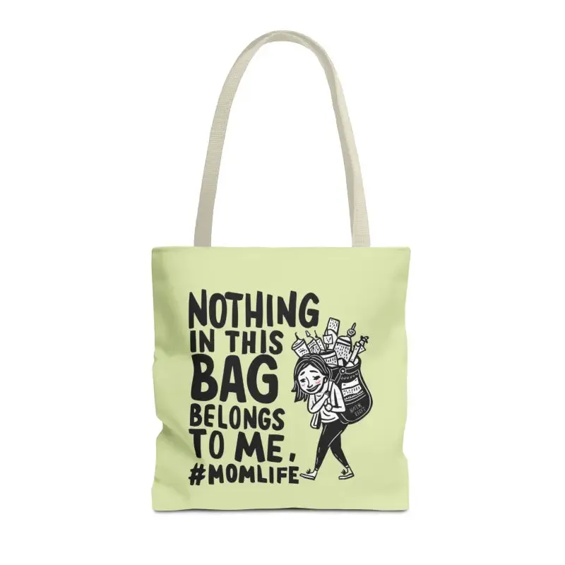 Mom Life Aop Tote Bag for Everyday Style